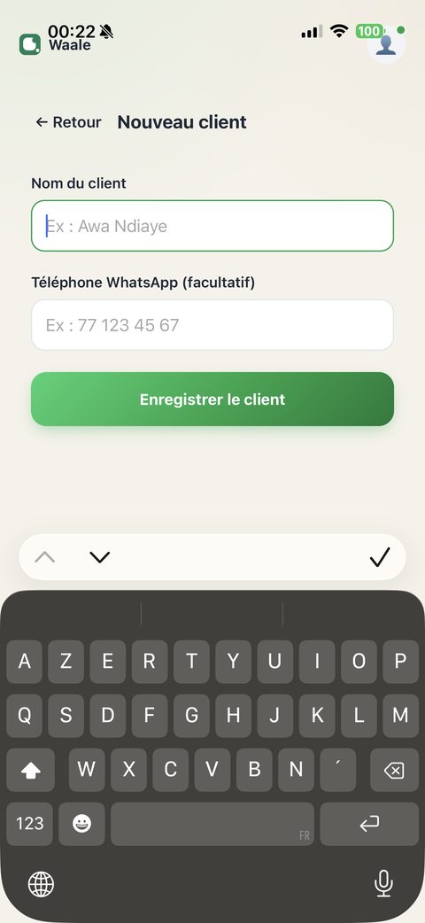 Ajouter un client